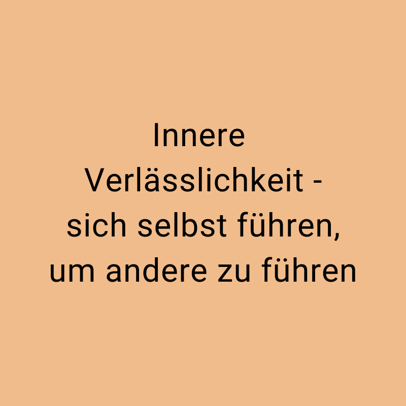 Innere Verlässlichkeit