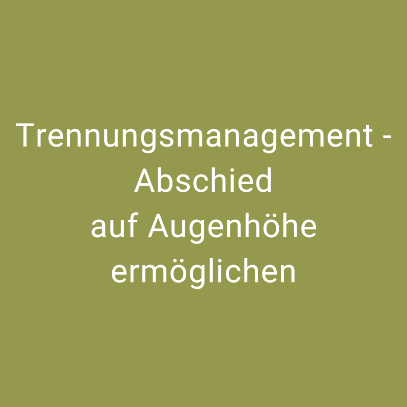 Trennungsmanagement