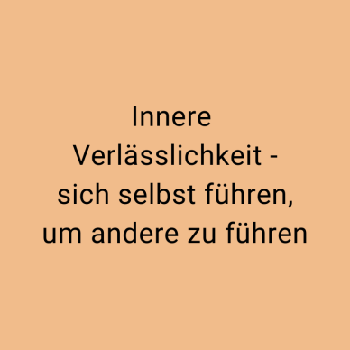 Innere Verlässlichkeit