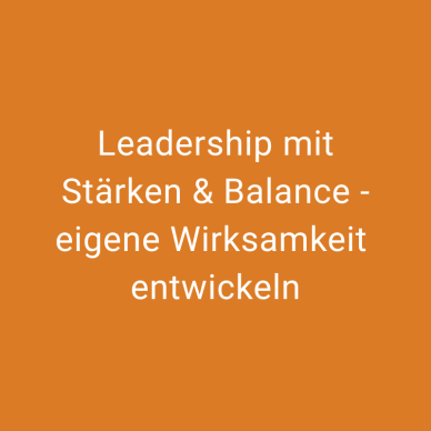Eigene Wirksamkeit